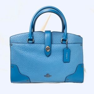 Coach Mercer 30 Satchel Mixed Leather